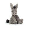 23cm Cute Burro Peluche Toys Lovely Grey Donkey Plush Dolls Stuffed Soft Animal for Baby Infant Birthday Room Decor Gifts