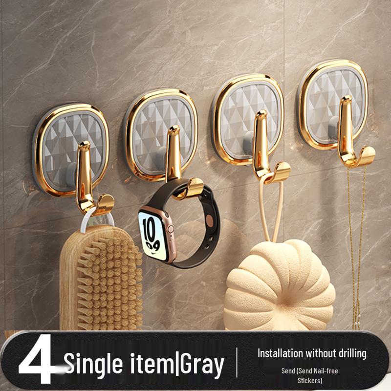 Nicht abfärbender Saugnapf-Klebehaken für Rucksäcke, Mäntel, Küche, Kleidung & Schlüssel