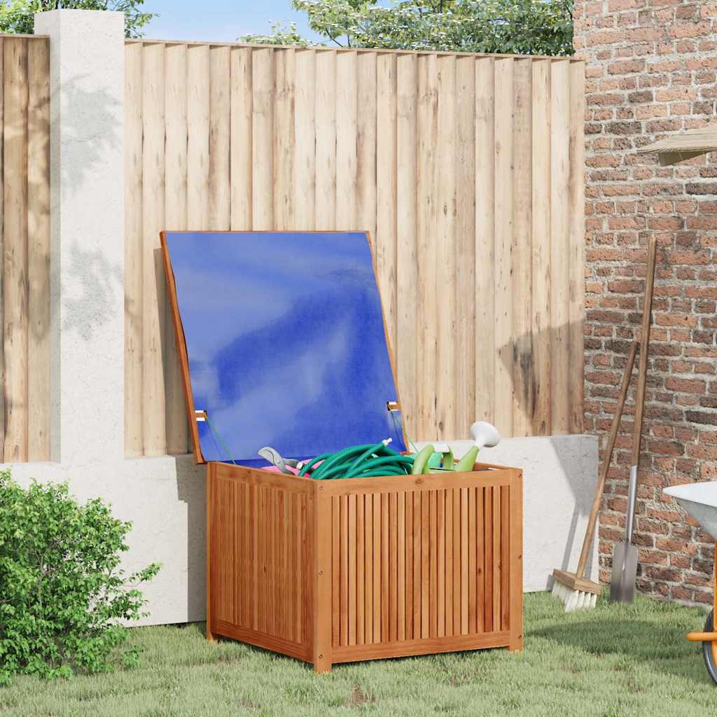 Garden Storage Box 75x75x58 cm Solid Acacia Wood