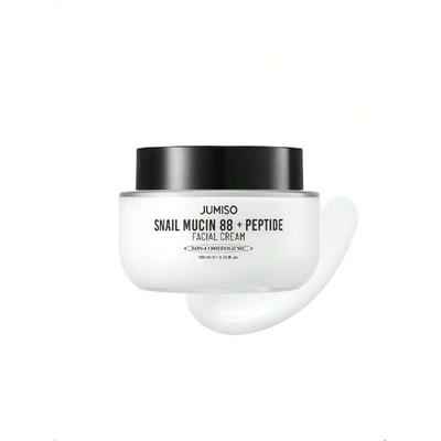 Jumiso Schneckenschleim 88 + Peptid-Creme 100ml | K-Beauty, Für empfindliche Haut, Beruhigende Akne, Stärkung der Hautbarriere, Ölkontrolle
