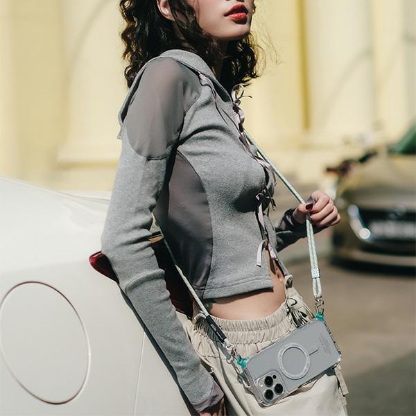 Skinarma Dyno Uniwersalna Smycz Do Telefonu Obsidian