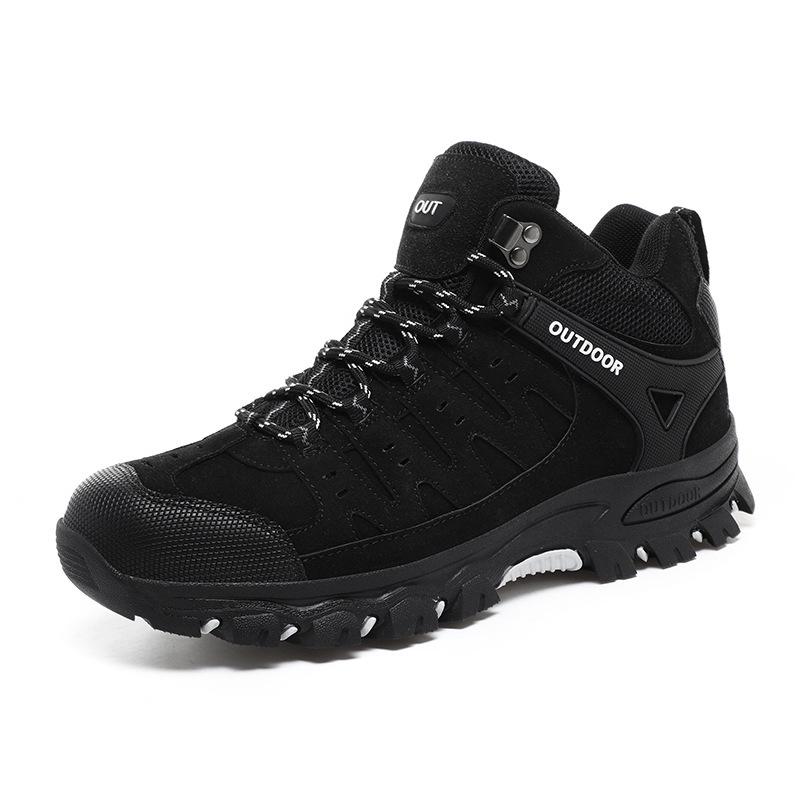 Men's Cross-Border Fashion Hiking Boots - Comfortable, Breathable, Functional Shoes for Outdoors, Sports, and Climbing