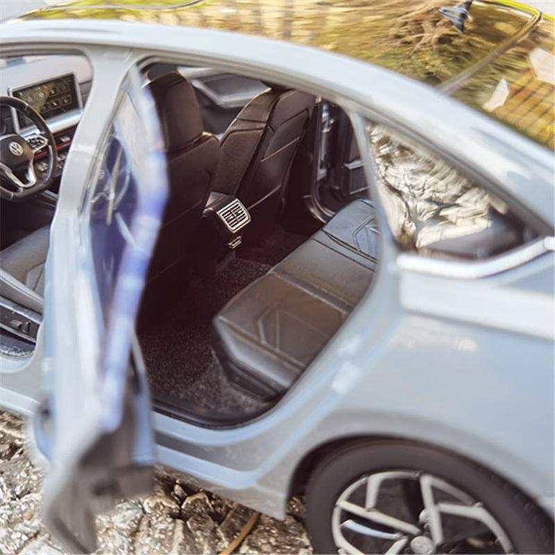TCFJN1 New 1:18 2023 VW Lavida Plus Alloy Car Model Diecast Metal Vehicles Car Model Simulation Collection Children Toy Gift Decoration