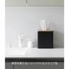 [Yamazaki] RIN Tissue & Toilet Paper Case Brown, Approx. W14.2 x D14.2 x H15.8cm, Square, 2001