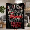 Terrorist killers Custom Flannel Blankets Soft Warm Cozy Throws for Home Decor Holiday Gifts