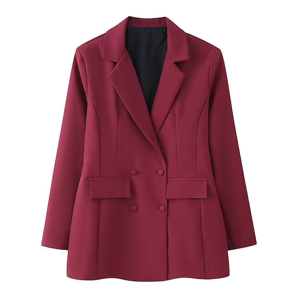 Women's popular fashionable five-color lapel long-sleeved blazer