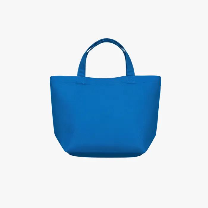 Holiday Cat Small Tote_turquoise
