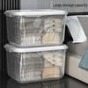 Waterproof White Transparent Plastic Toy Organizer Box