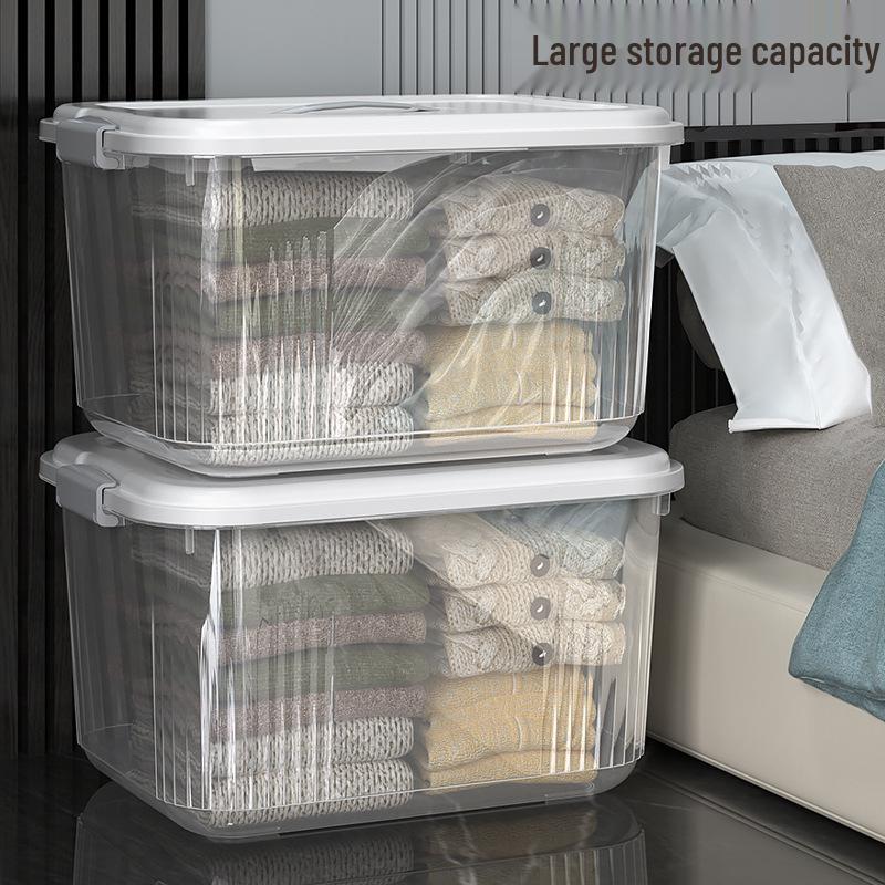 Waterproof White Transparent Plastic Toy Organizer Box