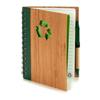 Ring Binder with Bamboo Pen - Pincello - 12 Units - Multicolored - 34x21x19 Cm