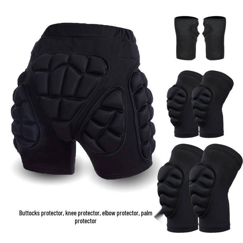 Ski and Skate Protective Hip, Butt, and Knee Pads for Men and Women - Winter Sports Anti-Fall Gear