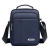 Waterproof Nylon Crossbody Bag for Men Casual Shoulder Messenger Bag with Handle and Zip