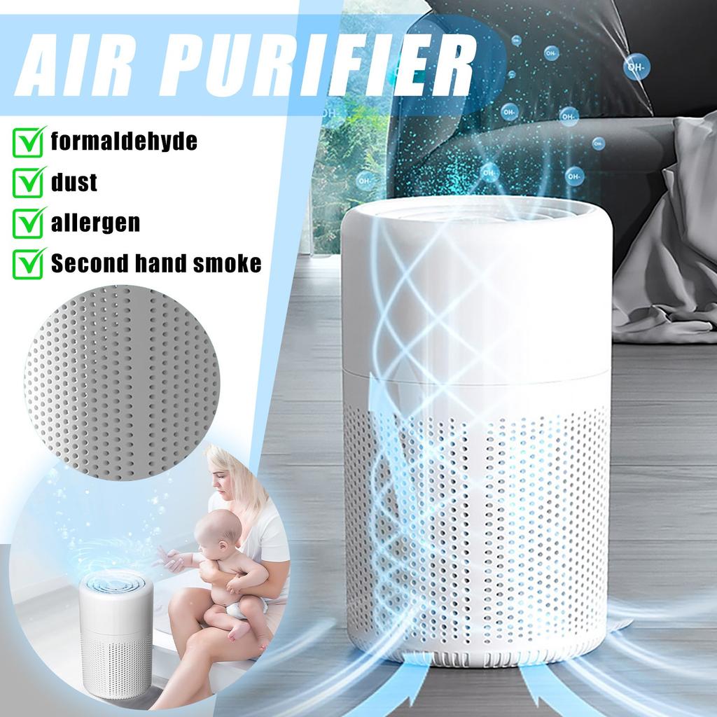 Aromatherapy Usb Portable Airi Purifier Offices Smoker Removal Formaldehydes Removal Home Desktop Purifier