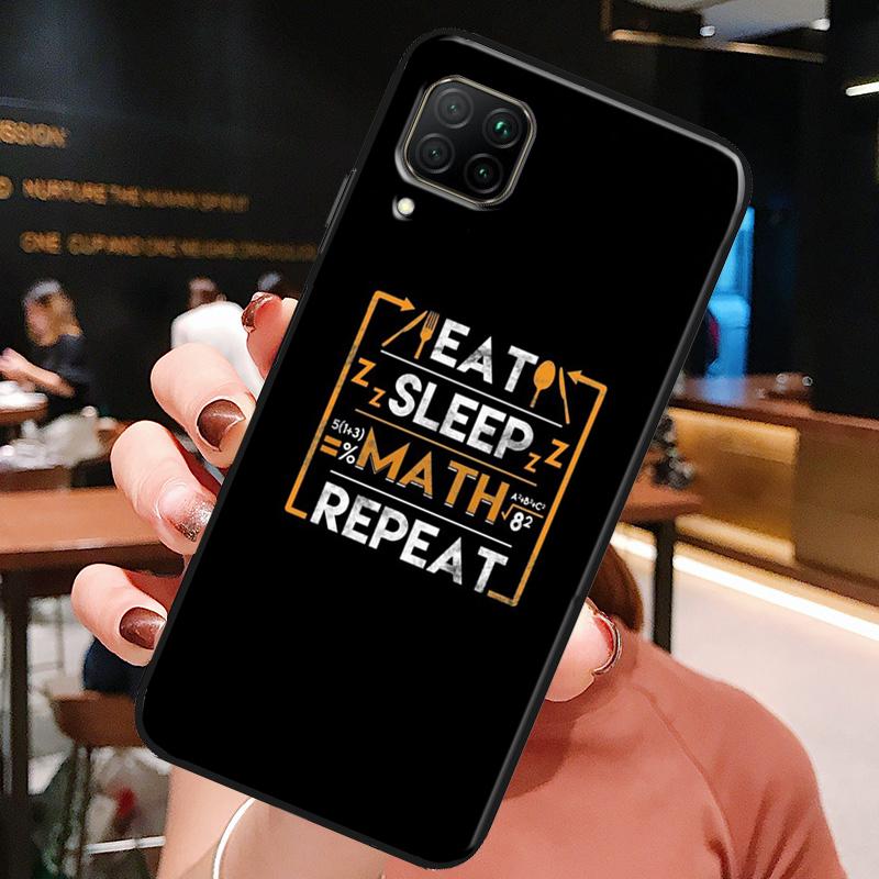 Physics Math Formula Equation For Huawei Honor X8a X7a X9a X8 50 70 90 Lite Magic5 Pro P20 P30 P40 P50 P60 Nova 9 5T Case