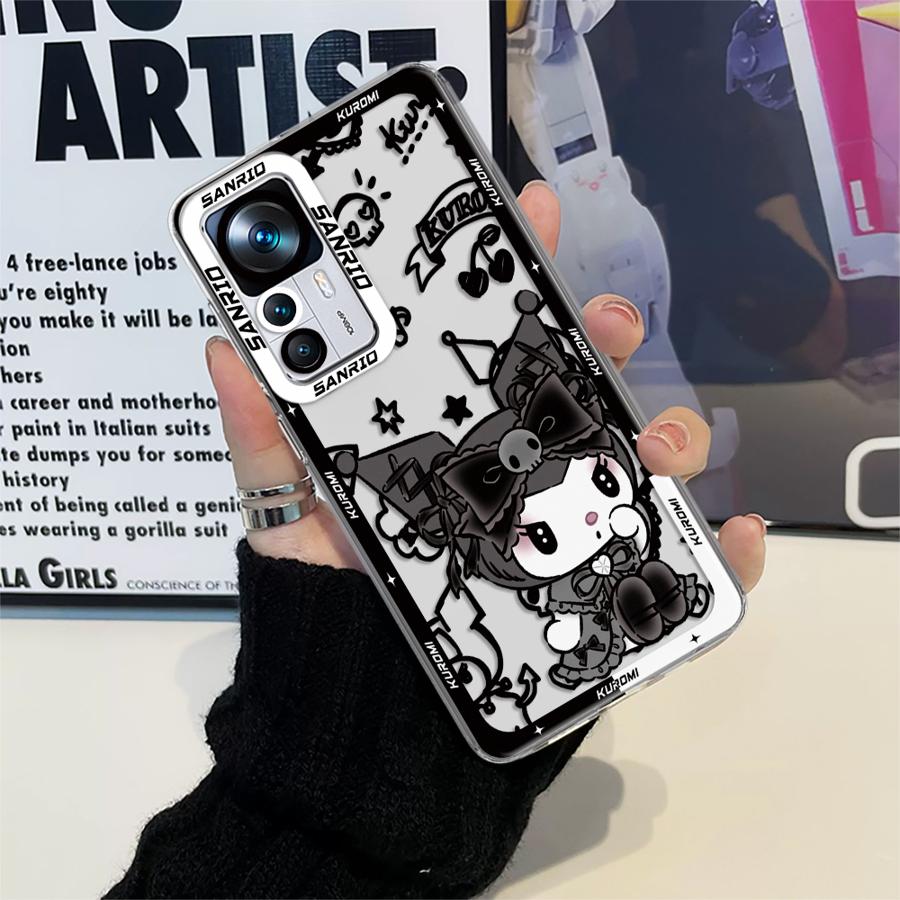 

Мягкий чехол для телефона Sanrio Kuromi Melody для Xiaomi Redmi Note 13C 12 13 14 Pro Plus 11S 12S 10Lite 14C 9S 9 10 11 Pro 10S A4 Redmi Note 14 5G (Global)
