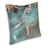 Edgar Degas Ballerina On Pointe Dancer Cushion Cover Impressionism Artist Oil Painting Throw Pillow Case Home Decor Pillowcase