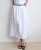 Le Nav Esu Linen Skirt (White)