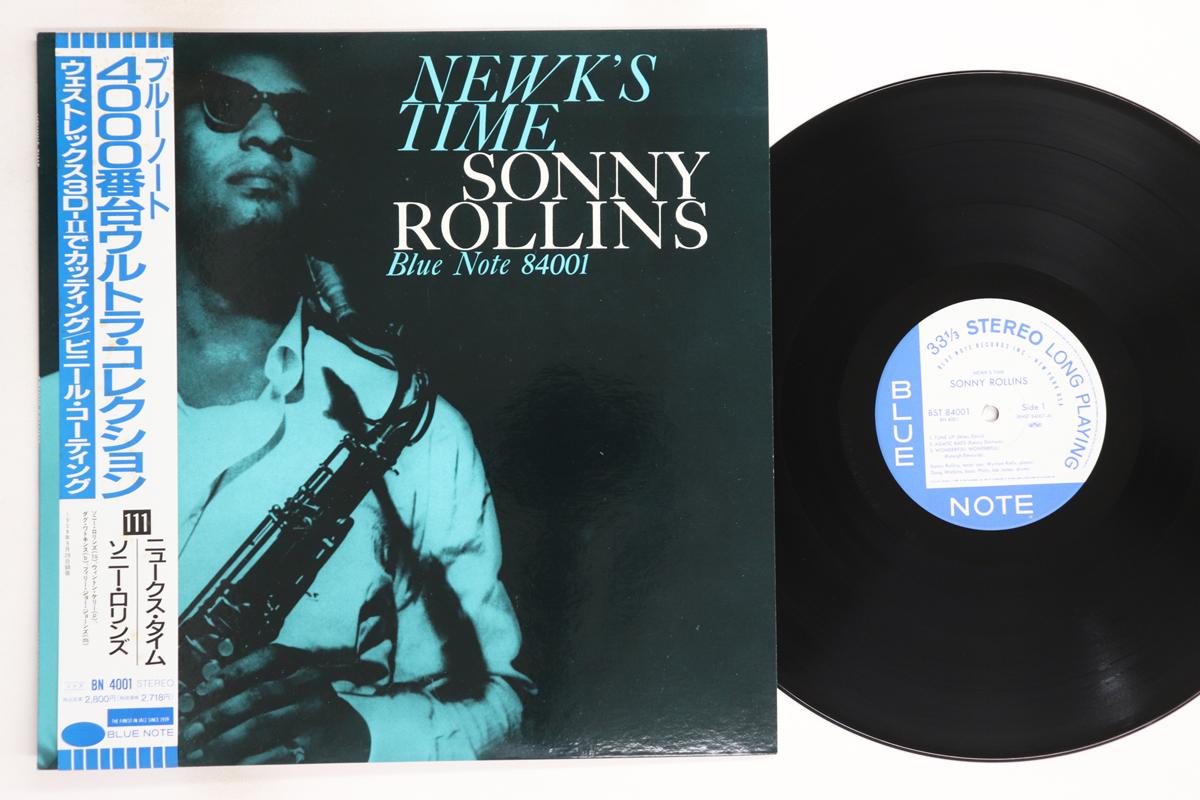 

LP Record SONNY ROLLINS - Newk s Time BN4001,BST84001 BLUE NOTE 1992 Japan Obi Jazz Used