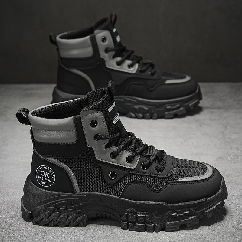 Martin boots autumn and winter new high-top shoes platform sports shoes casual short boots