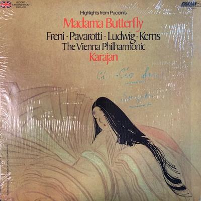 Płyta LP MIRELLA FRENI, LUCIANO PAVAROTTI, C - Najciekawsze fragmenty z Madamy Pucciniego OS26455 London Records 1976 Kanada Klasyczna Używana