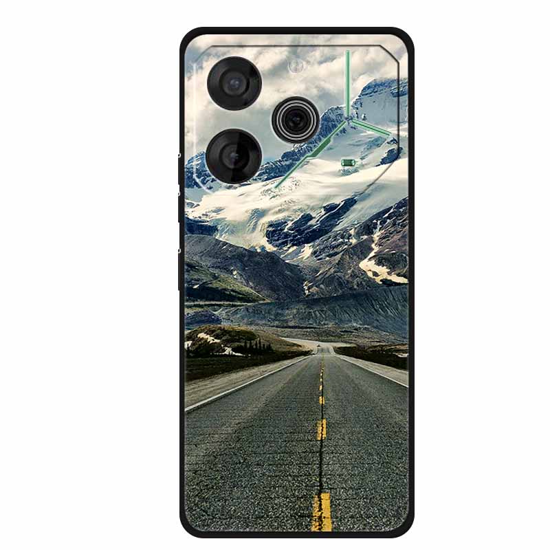 Für Tecno Pova 6 Neo Hülle Tiere TPU Weiches Silikon Rückabdeckung Handyhüllen für Tecno Pova 6Neo 6,78" Stoßfest Wolf Cool funda