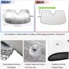For Mercedes-Benz Slk-Class 2 Dr Convertible 2005-2011 Custom Car Window Sunshade Anti-UV Car Sun Window Visors Sunshade Covers