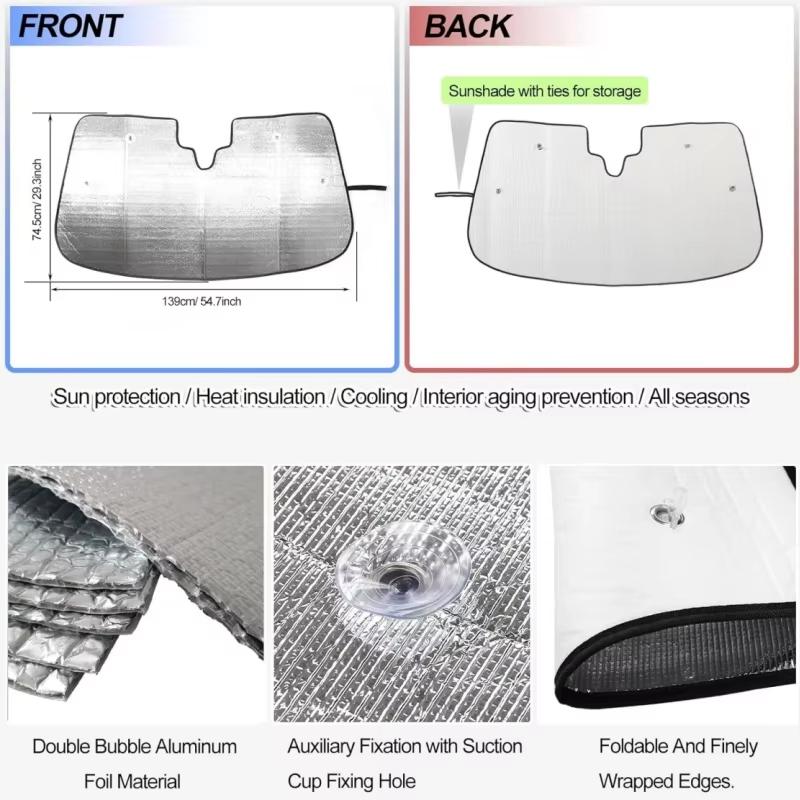 For Mercedes-Benz Slk-Class 2 Dr Convertible 2005-2011 Custom Car Window Sunshade Anti-UV Car Sun Window Visors Sunshade Covers