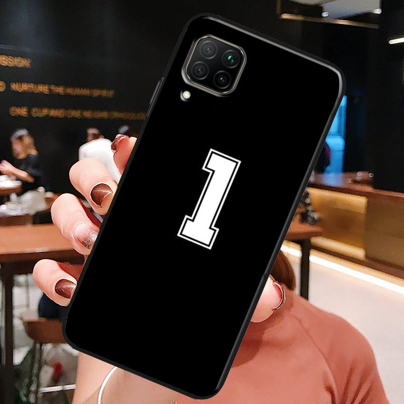 Custom Football Lucky number For Huawei Honor X8a X7a X9a X8 50 70 90 Lite Magic5 Pro P20 P30 P40 P50 P60 Nova 9 5T Case