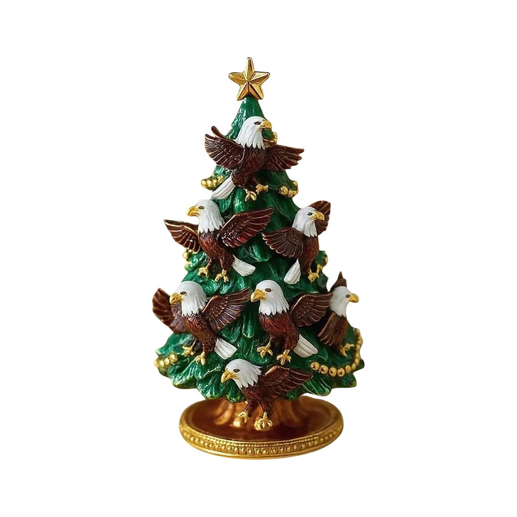 Colorful Festive Christmas Tree Table Decorations