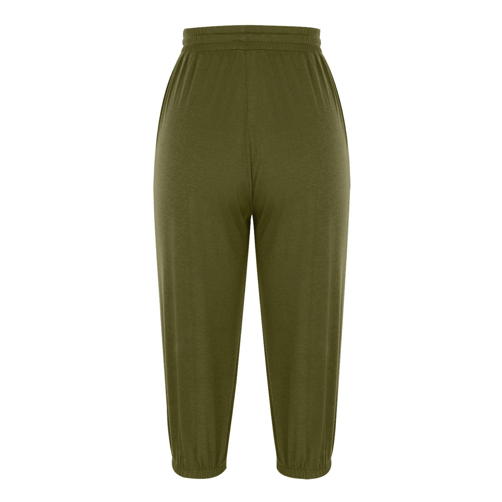 Женские брюки для бега с завязками — фото 7