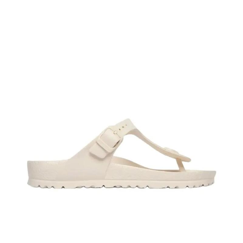 Birkenstock Gizeh Unisex Minimalist Comfort Wear-resistant Flip Flops White 1031278