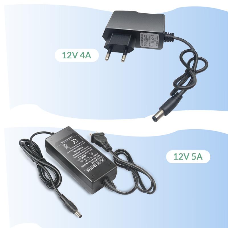 Power Supply Lighting Transformer AC 110V~220V To DC 12V LED Power Adapter 1A 2A 3A 4A 5A 6A 8A Universal Transformer LED Driver
