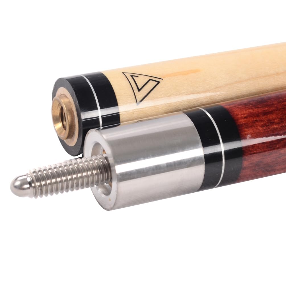 CUESOUL 58-inch, 19 oz., Maple Wood, 1/2 Billiard Pool Cue (CSTB004)