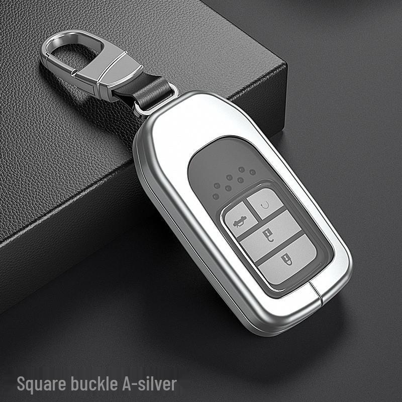 Zinc Alloy Protective Key Case for Honda Accord XRV Odyssey Civic & Lingpai (10th Gen)