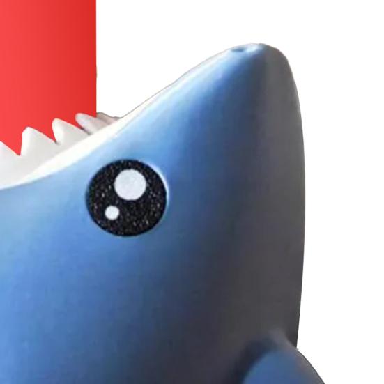 Shark Drink Holder Fun Biting Shark Cup Stand for Cans And Bottles Novelty Desk Accessory Party Decor Fits Most 250ml-500ml Beverages