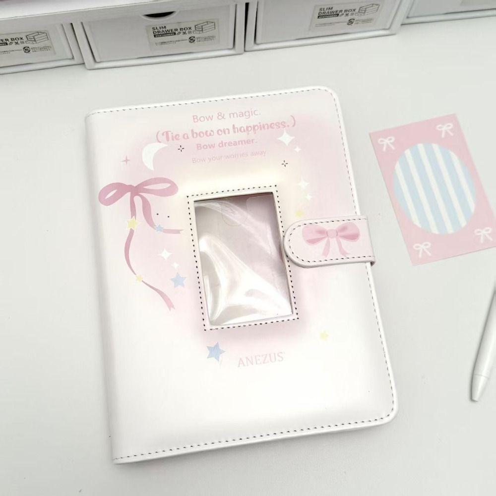 1pc Loose-leaf Photo Card Binder A5 Collectibles Booklet  for Polaroid & Idol Cards