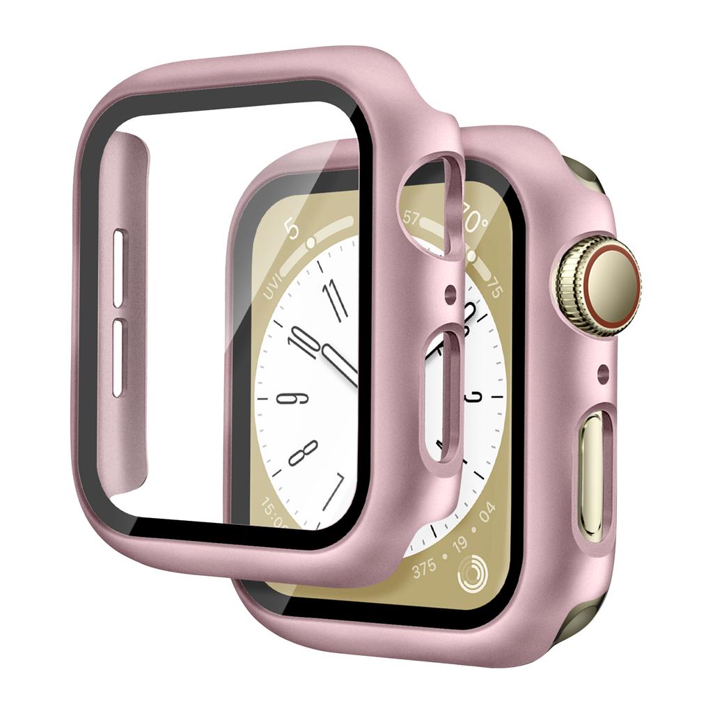 Glass+Cover For Apple Watch 11 Case 46mm 44mm 40mm 45mm 41mm 42mm 38 Screen Protector Iwatch Series 10 9 8 7 6 3 SE Accessories