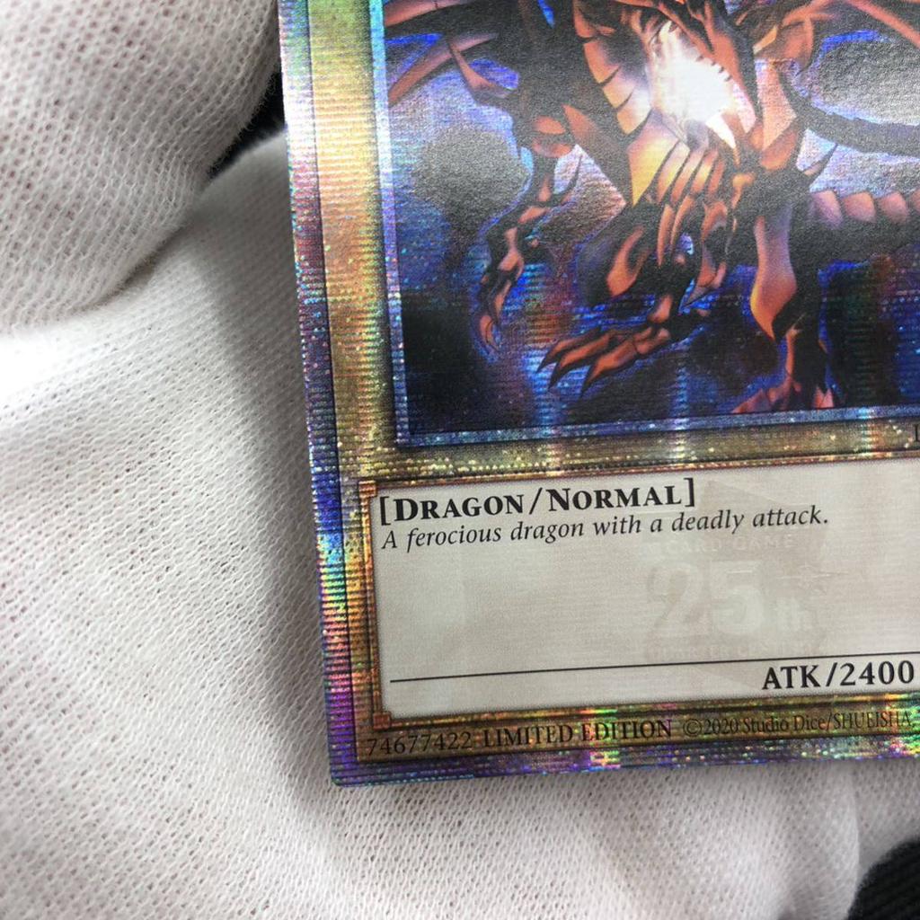 Yu-Gi-Oh! English Version Black Dragon 25th Secret Rare Red-Eyes LC01-EN006 2