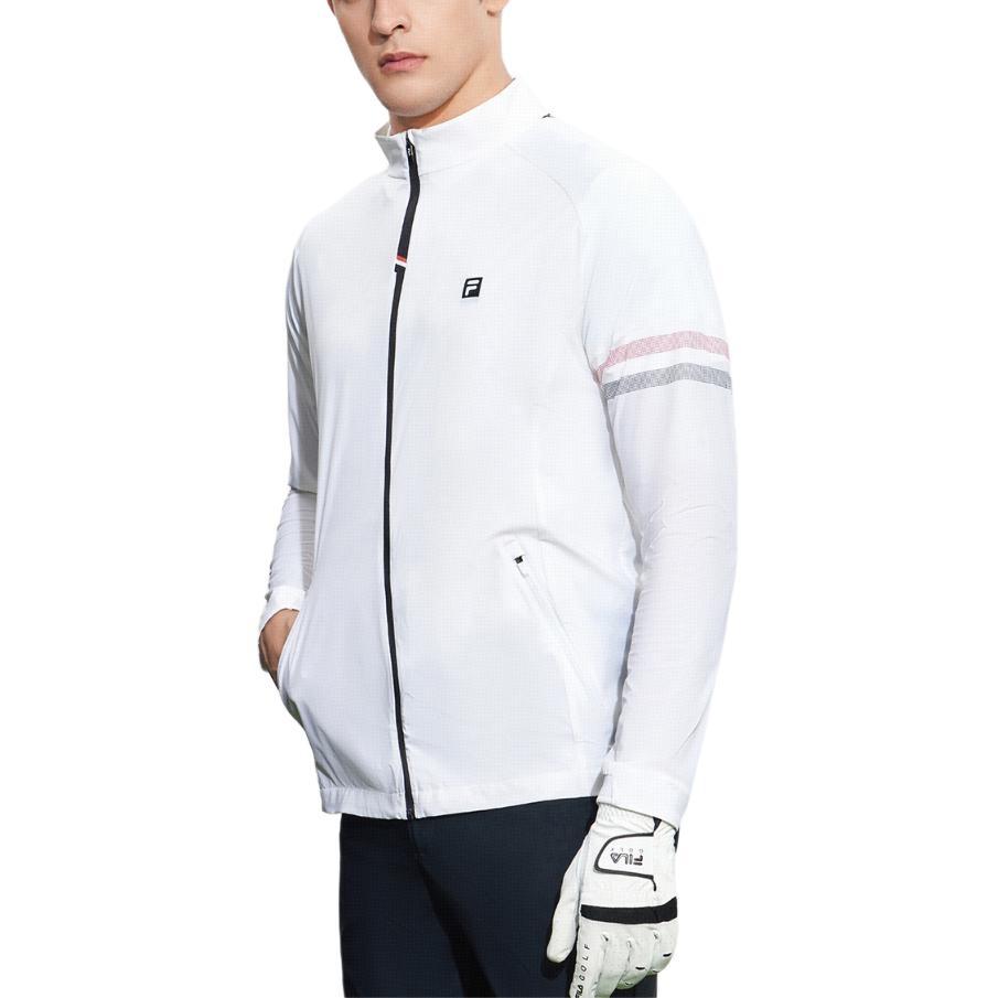 FILA Golf Jacket Men's Jade White A11M335703F-WT