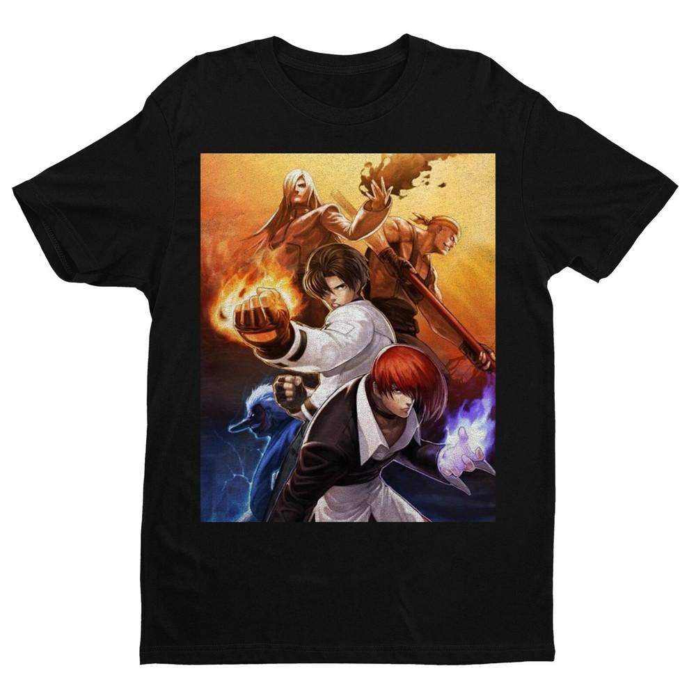 KOF VIII Kof13 Промо Премиум Унисекс Футболка Эксклюзивный Дизайн XL
