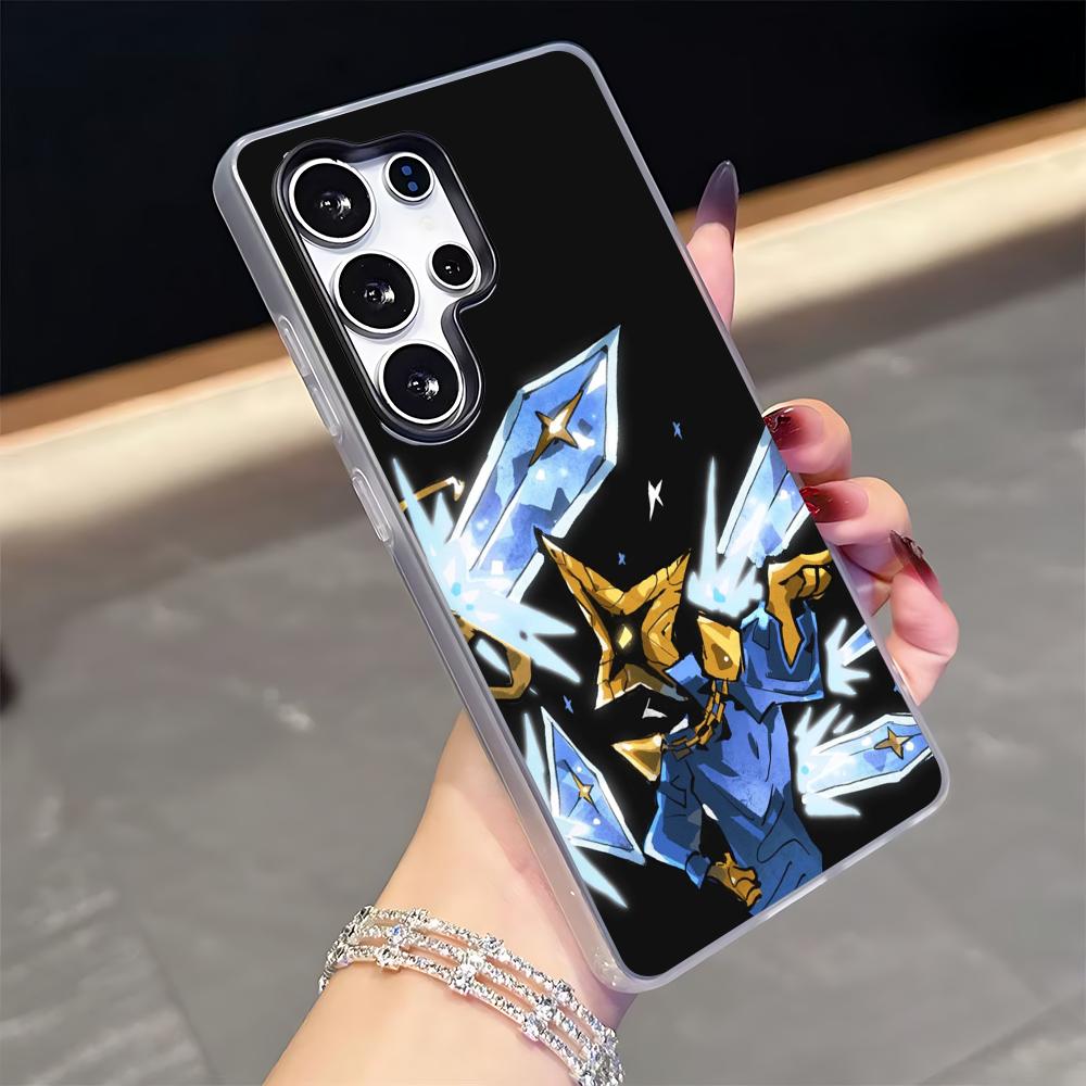 

Чехол для телефона S-Slay The Spirees 2 для Samsung S26 S25 S24 S23 S22 S21 FE Plus Ultra Черный 2-в-1 Желейный силиконовый чехол Galaxy S24