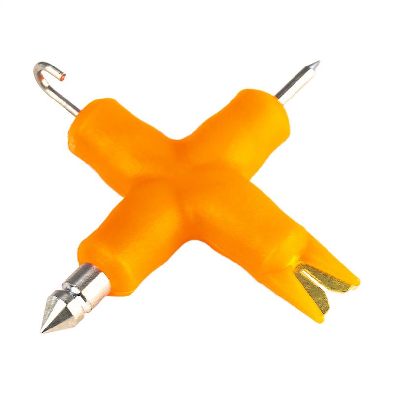Carp Fishing 4 in 1 Coated Braid Stripper Rig Tool Puller Line Tool Multi-purpose Portable Knotter Tool Fishing Accessories