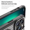 For iPhone 13 Pro Max Case TPU+PC Phone Cover Compatible with Magsafe Carbon Fiber
