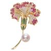 Carnation Brooch, High-end Feminine Charm, Pearl Flower Pin, Design Sense, Niche Brooch