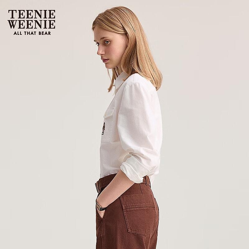 Teenie Weenie Women's Embroidered Long Sleeve Shirt