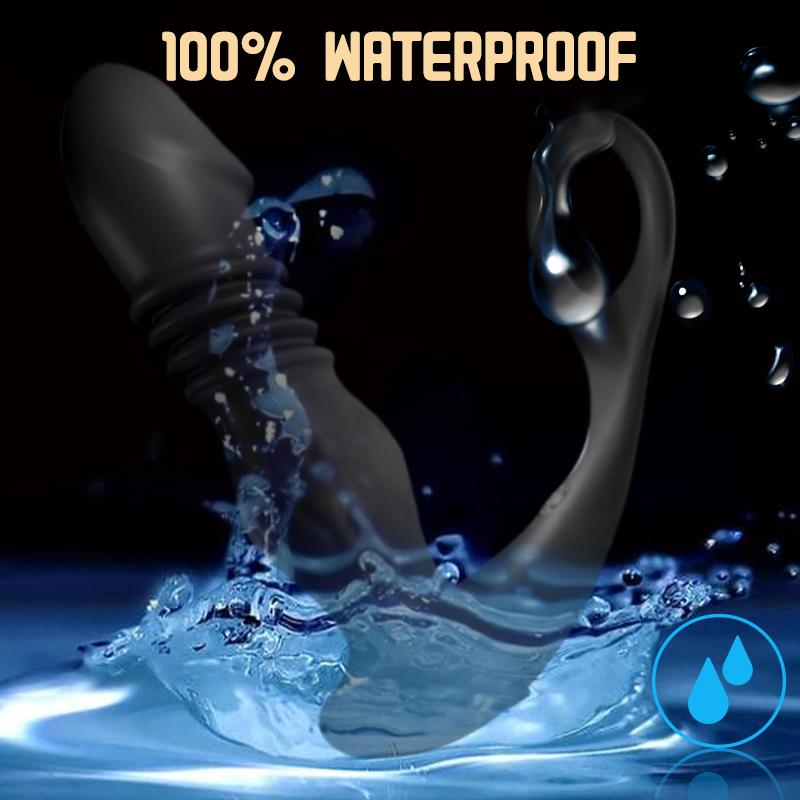 Fernbedienung Anal Plug Vibrator Prostata Massager Teleskop Dildo Verzögerung Ejakulation Penis Ring Sex Spielzeug für Paare