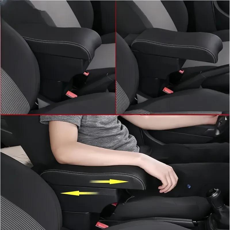 Armrest Box For Ford Focus 2 Mk2 2005 2006 2007 2008 2009 2010 2011 Arm Rest Center Console Modification Retrofit Parts