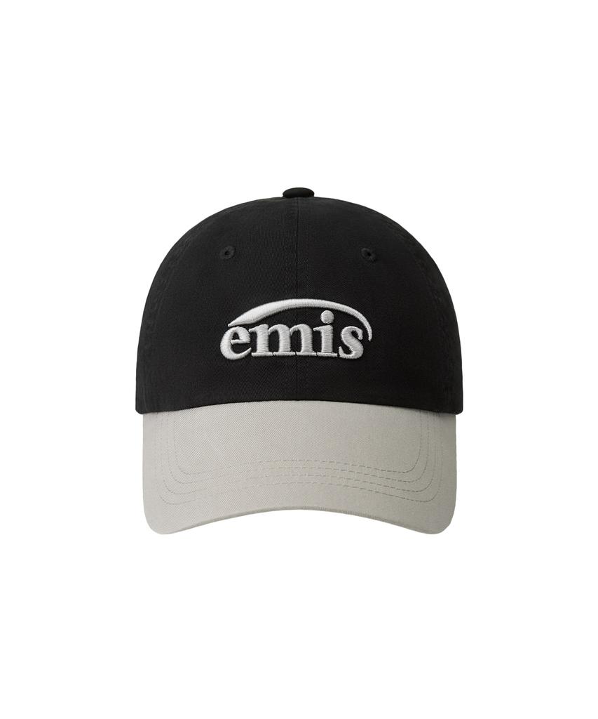 Imiseu Washed Two Tone Ball Cap-Black
