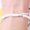 Couple Bracelet Handmade Braided Adjustable Round Beads Alloy Tai Chi Yin Yang Men Women Rope String Fashion Jewelry