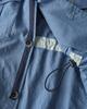 Declasse Linen Cotton Safari Size Steel 56143 Men's Jacket, M, Blue,